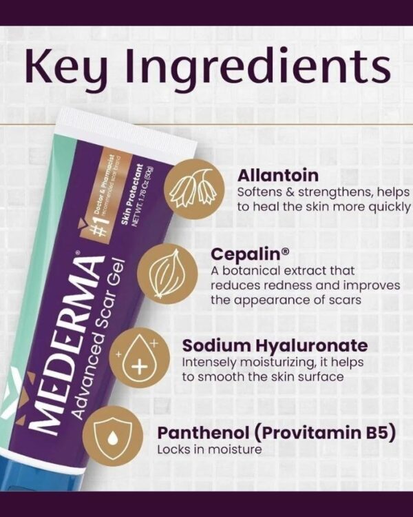 Advanced Scar Gel Ingredients