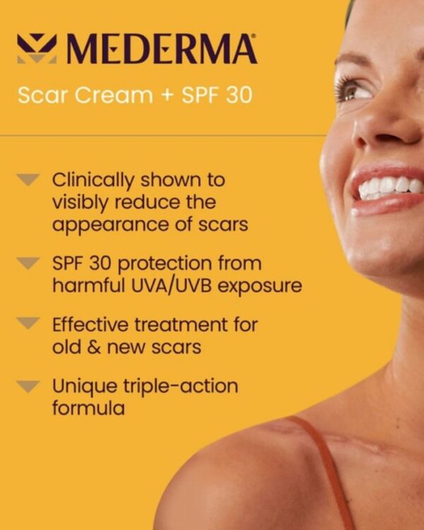 Scar Cream Plus SPF 30 Benefits